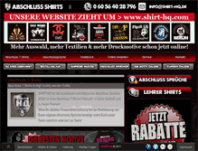 Tablet Screenshot of abschluss-t-shirts-hq.de